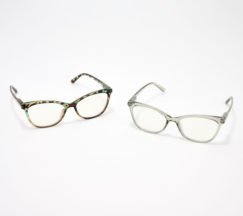 Prive Revaux Tuned In Set of 2 Blue Light Reading Glasses 0-2.5 Strength — View 13