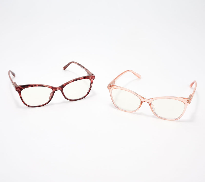 Prive Revaux Tuned In Set of 2 Blue Light Reading Glasses 0-2.5 Strength — Main view