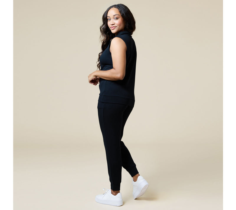 Softies PureDream Quarter Zip and Jogger Lounge Set — View 9