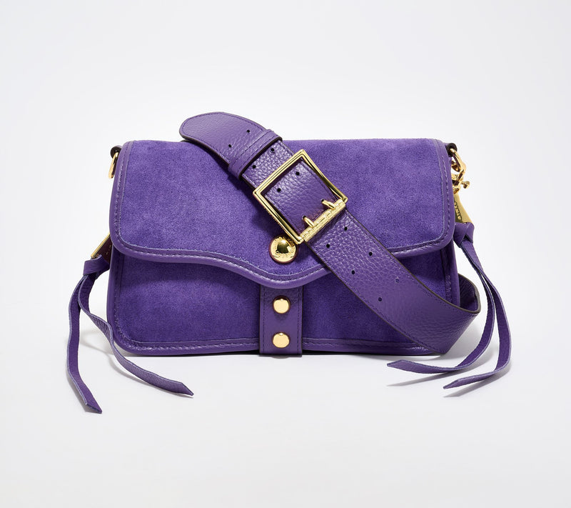 "As Is" Aimee Kestenberg Great Escape Medium Leather Crossbody — View 21