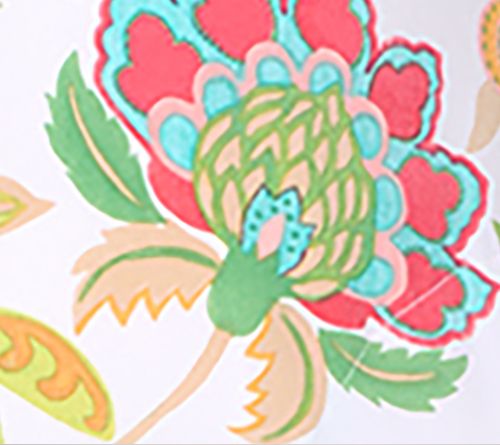 Susan Graver Regular Printed Liquid Knit Button Front Duster — View 7