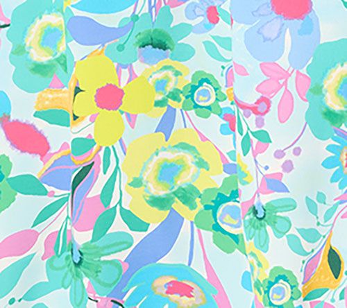 Susan Graver Petite Printed St. Tropez Maxi Dress — View 8