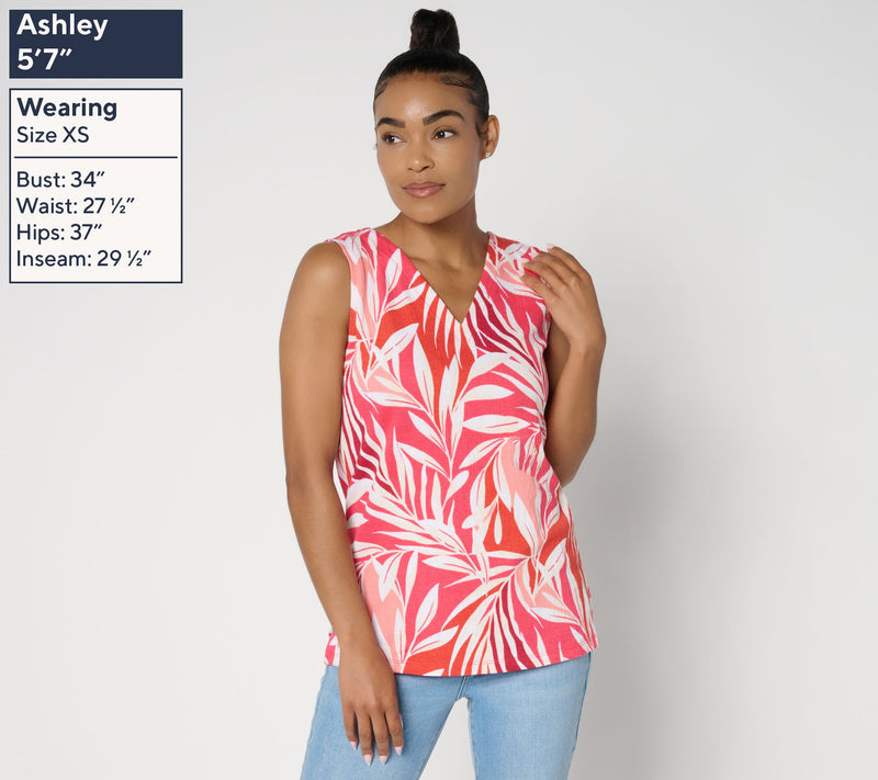 Belle by Kim Gravel Packabelle Gotta Getaway Tank — View 2