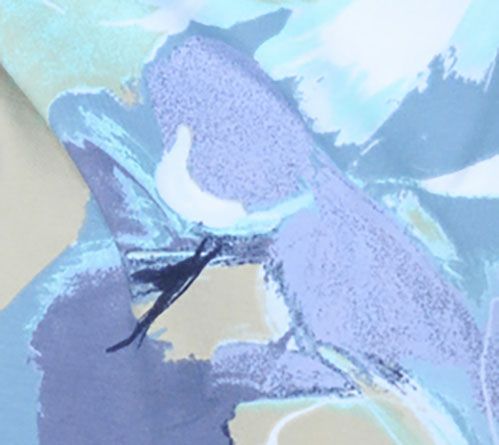 Denim & Co. Active Floral or Ombre French Terry Pullover — View 15