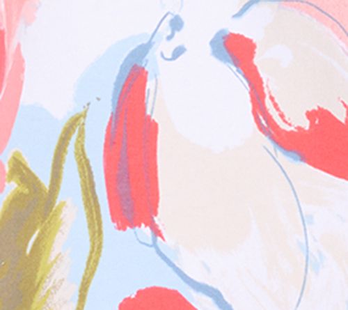 Denim & Co. Active Floral or Ombre French Terry Pullover — View 4