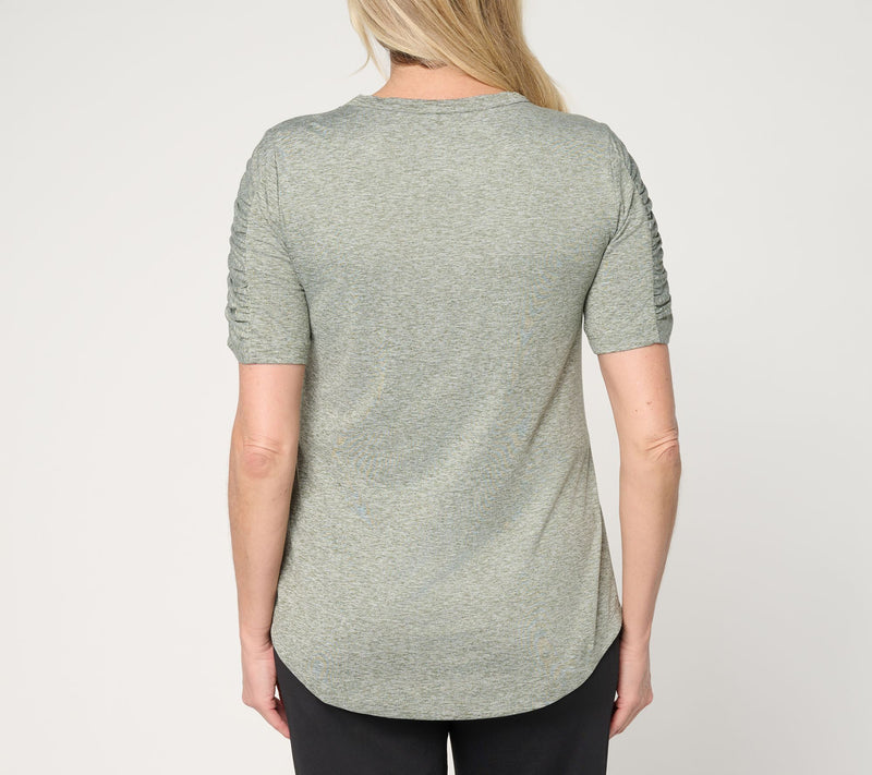 Denim & Co. Active Regular Cool to the Touch Jersey Tunic — View 12