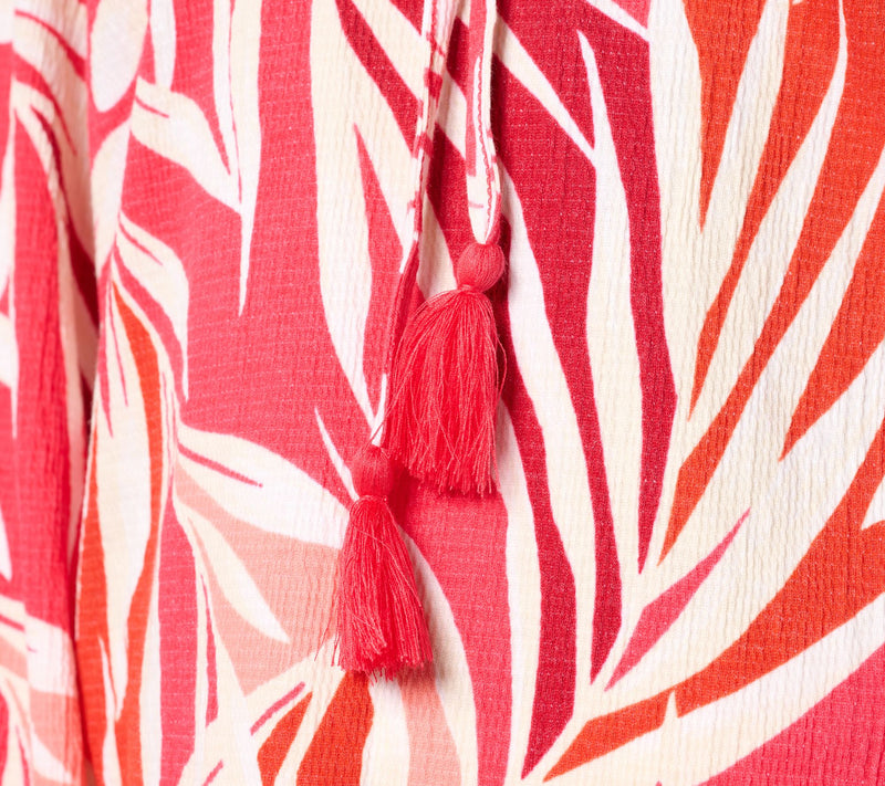 Belle by Kim Gravel Packabelle Gotta Getaway Tassel Top — View 5