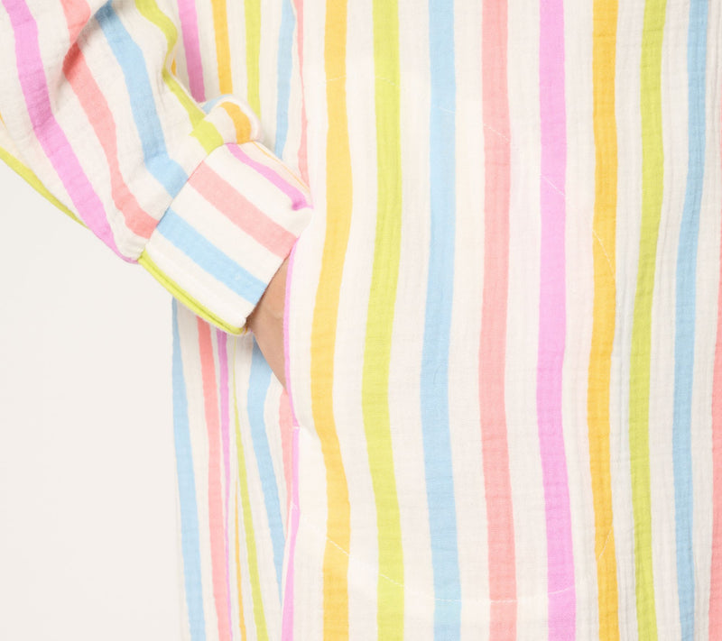 Denim & Co. Adaptive Beach Cotton Gauze Dress — View 15