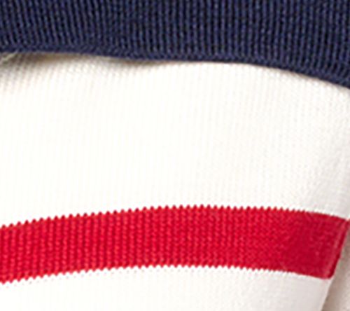 Belle by Kim Gravel Sailor Collar Striped Cardigan — View 7