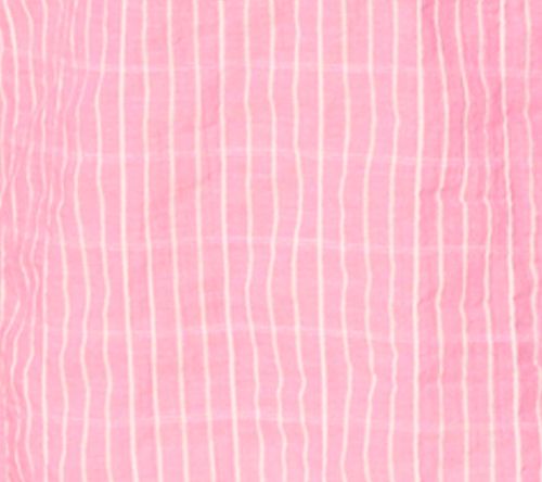 Belle by Kim Gravel Pinstripe Ruffle Shoulder Button Up Top — View 4
