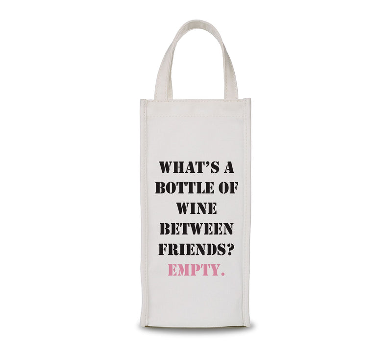By The Edit Making Spirits Bright Holiday Cheer Wine Bag Tote — View 16