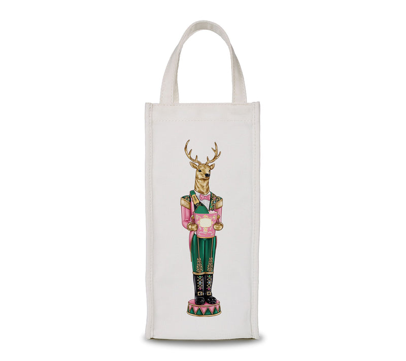 By The Edit Making Spirits Bright Holiday Cheer Wine Bag Tote — View 17