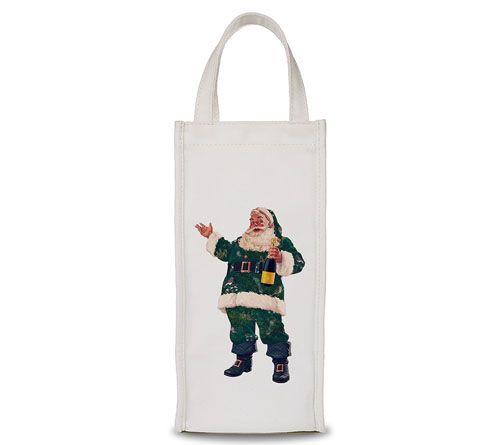 By The Edit Making Spirits Bright Holiday Cheer Wine Bag Tote — View 7