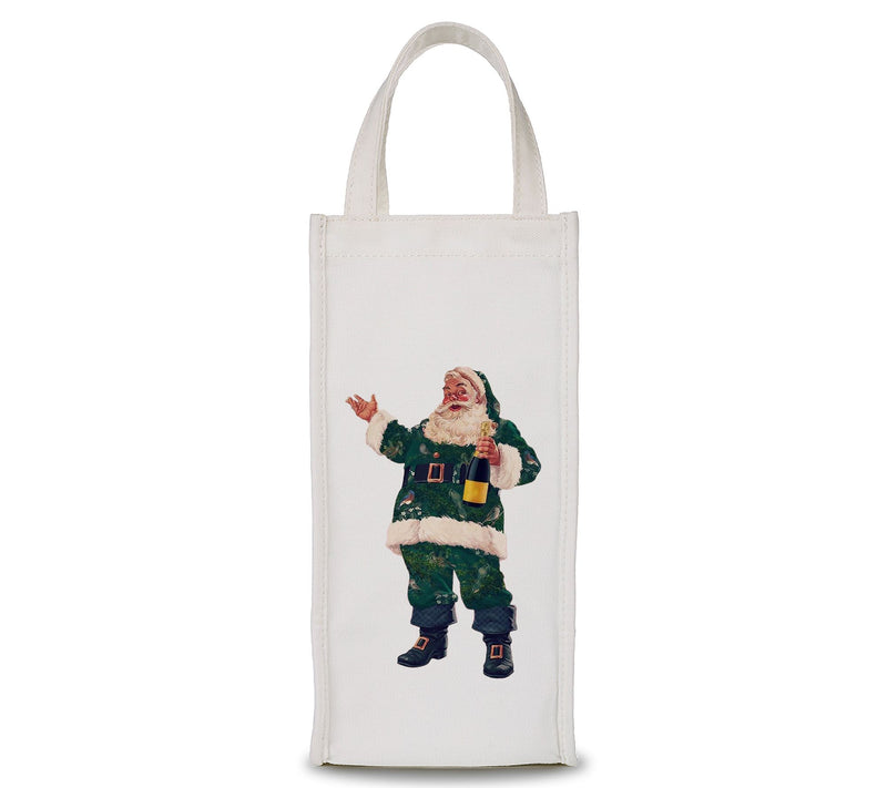 By The Edit Making Spirits Bright Holiday Cheer Wine Bag Tote — View 19