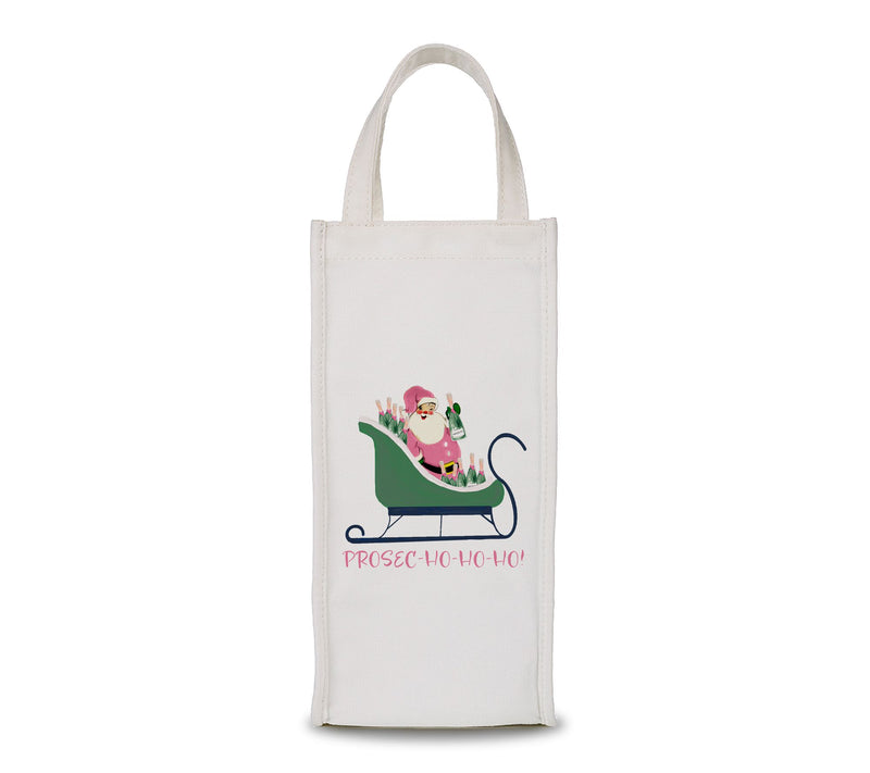 By The Edit Making Spirits Bright Holiday Cheer Wine Bag Tote — View 23
