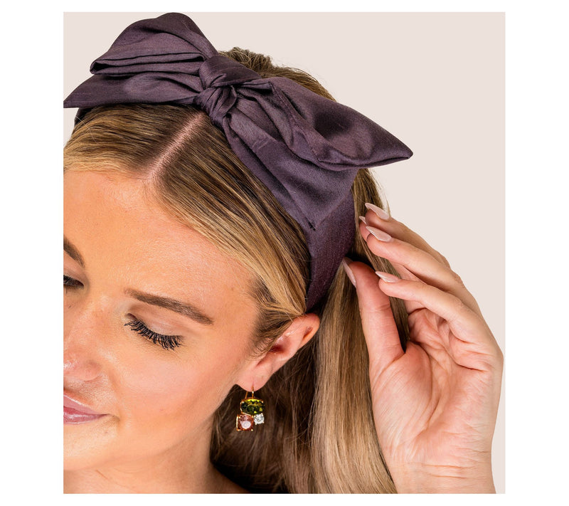 Violet & Brooks Brynn Bow Headband — View 12