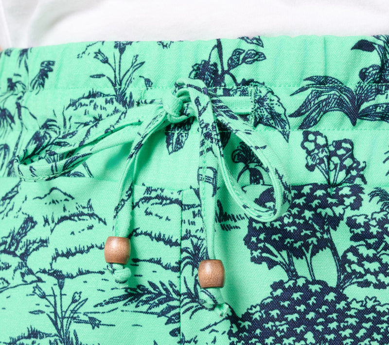 Belle Beach by Kim Gravel Regular Cabana Knit Summer Toile Pant — View 6