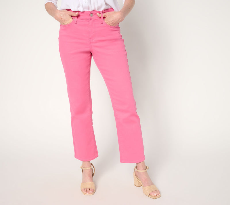 NYDJ Ellison Petite Straight Leg Ankle Jean with Cool Embrace — View 19