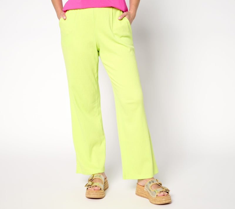 Belle by Kim Gravel Regular Packabelle Getaway Solid Beach Pant — Main view