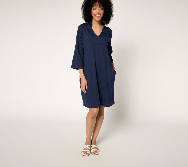 Belle by Kim Gravel Regular Packabelle Gotta Getaway Resort Dress — View 4