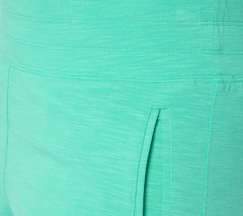 Belle by Kim Gravel Slub Knit 5" Shorts — View 6