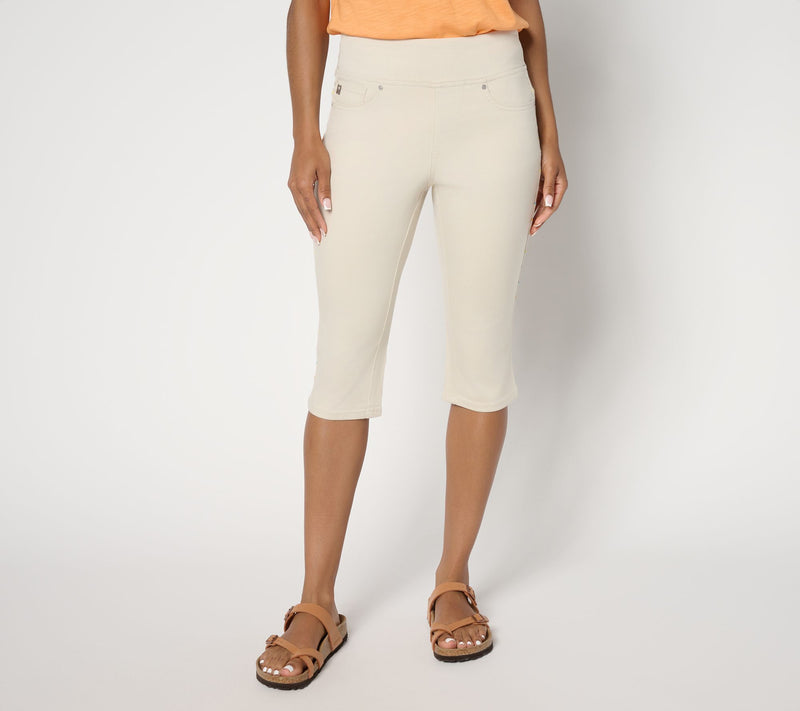 Belle by Kim Gravel Regular TripleLuxe Twill Confetti Pedal Pusher — Main view