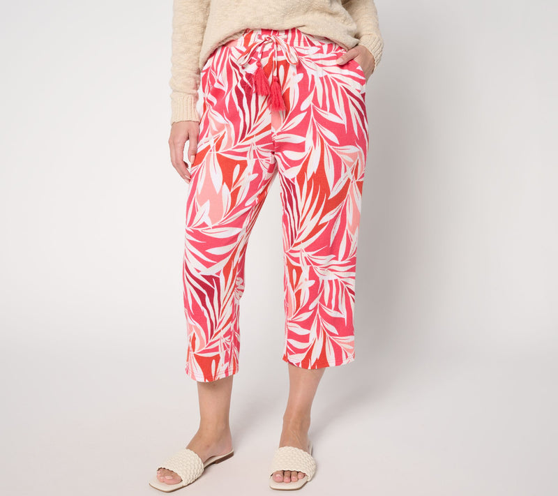 Belle by Kim Gravel Regular Packabelle Gotta Getaway Cropped Pant — View 3