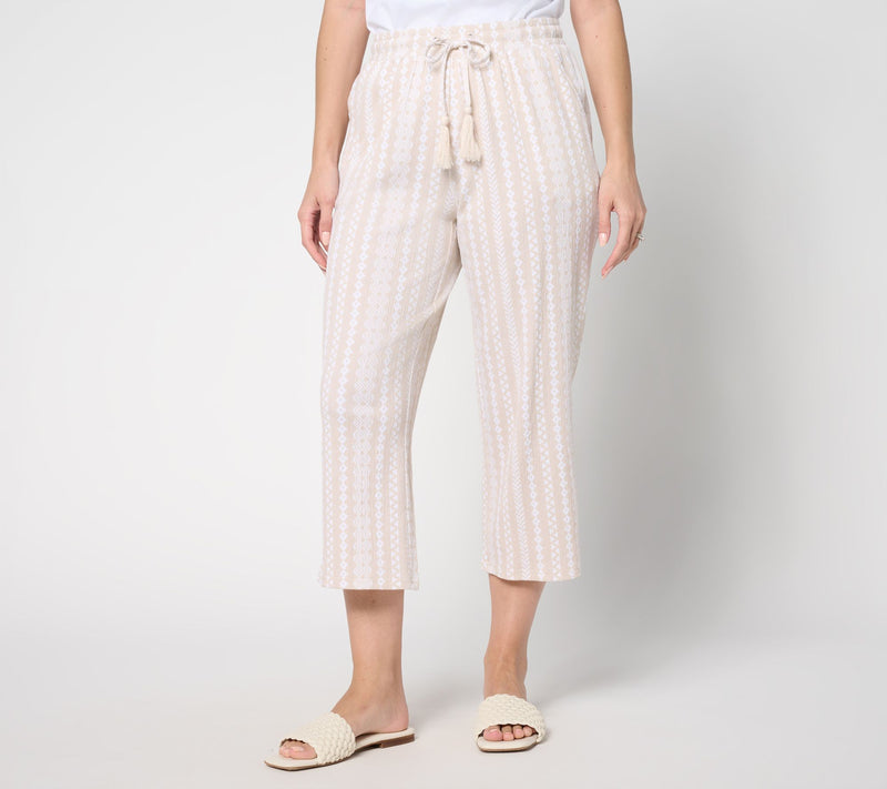 Belle by Kim Gravel Petite Packabelle Gotta Getaway Cropped Pant — View 7