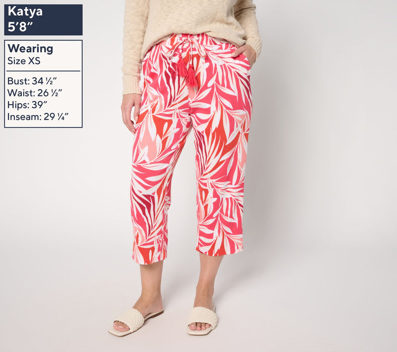 Belle by Kim Gravel Petite Packabelle Gotta Getaway Cropped Pant — View 15