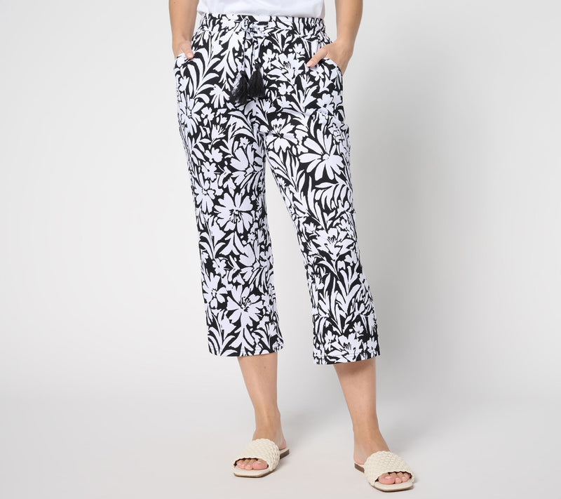 Belle by Kim Gravel Tall Packabelle Gotta Getaway Cropped Pant — Main view