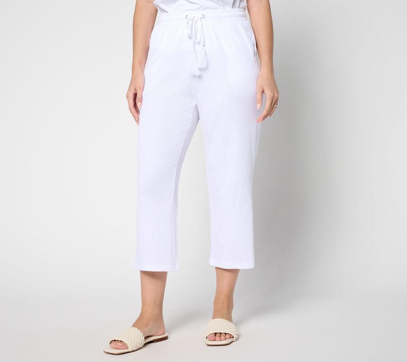 Belle by Kim Gravel Tall Packabelle Gotta Getaway Cropped Pant — View 7