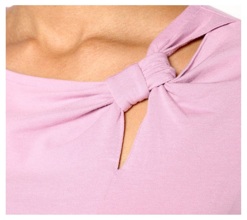 BEAUTIFUL by Lawrence Zarian Classic Knit Twist Detail Top — View 6