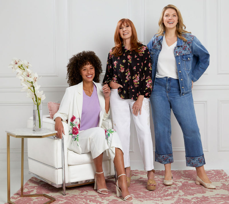 nicole by Nicole Miller Stretch Crepe Blazer with Ruched Sleeves — View 15