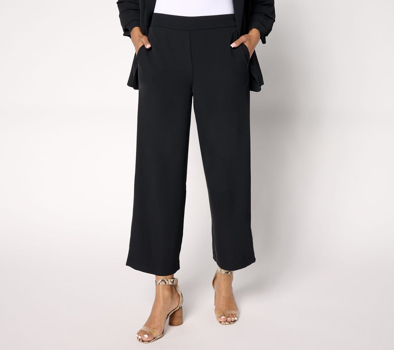 nicole by Nicole Miller Regular Cropped Pull-On Stretch Pant — View 7