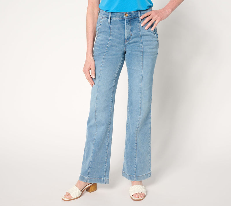 nicole by Nicole Miller Petite Dream Denim Bootcut Jean — Main view