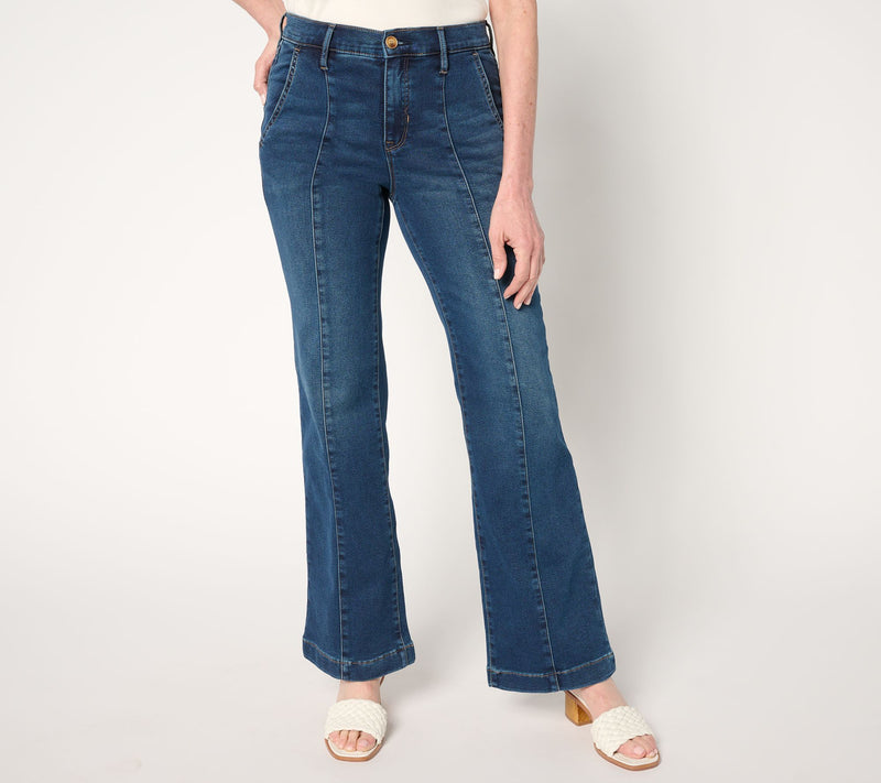 nicole by Nicole Miller Petite Dream Denim Bootcut Jean — View 9