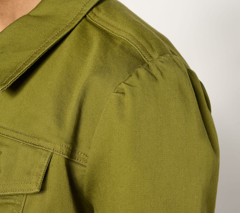 Studio Park x Rosina Grosso Short Denim Jacket — View 6
