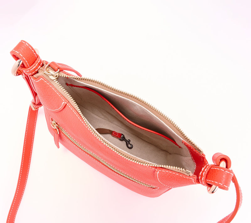 Dooney & Bourke Lucca Pebble Leather North/South Crossbody — View 21