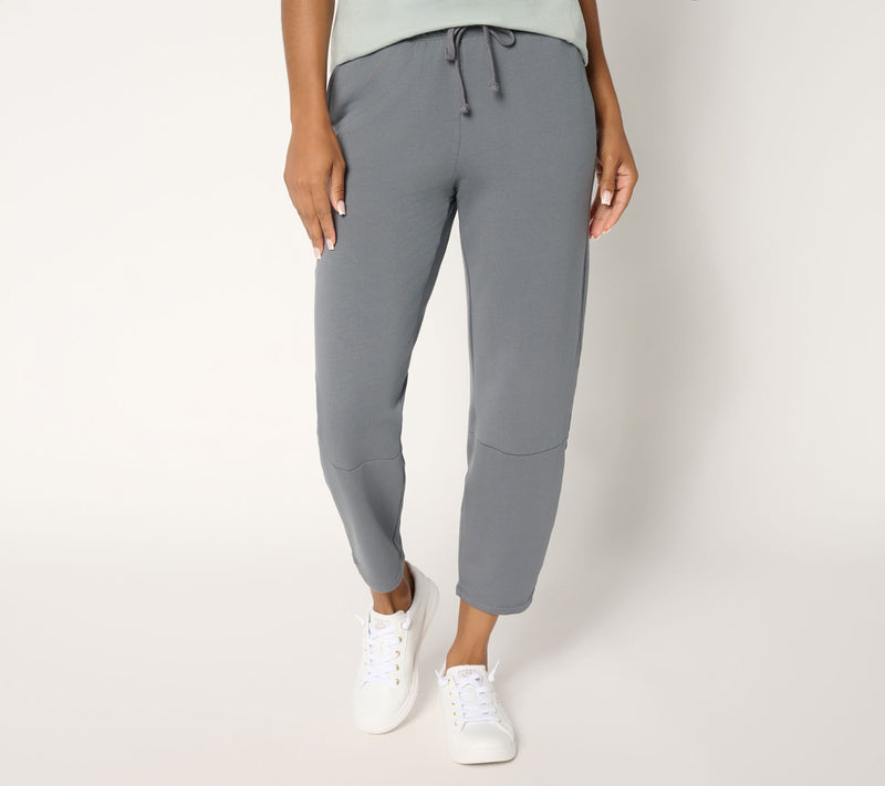 Barefoot Dreams Petite Malibu Collection Luxe Lounge Barrel Leg Pant — View 14