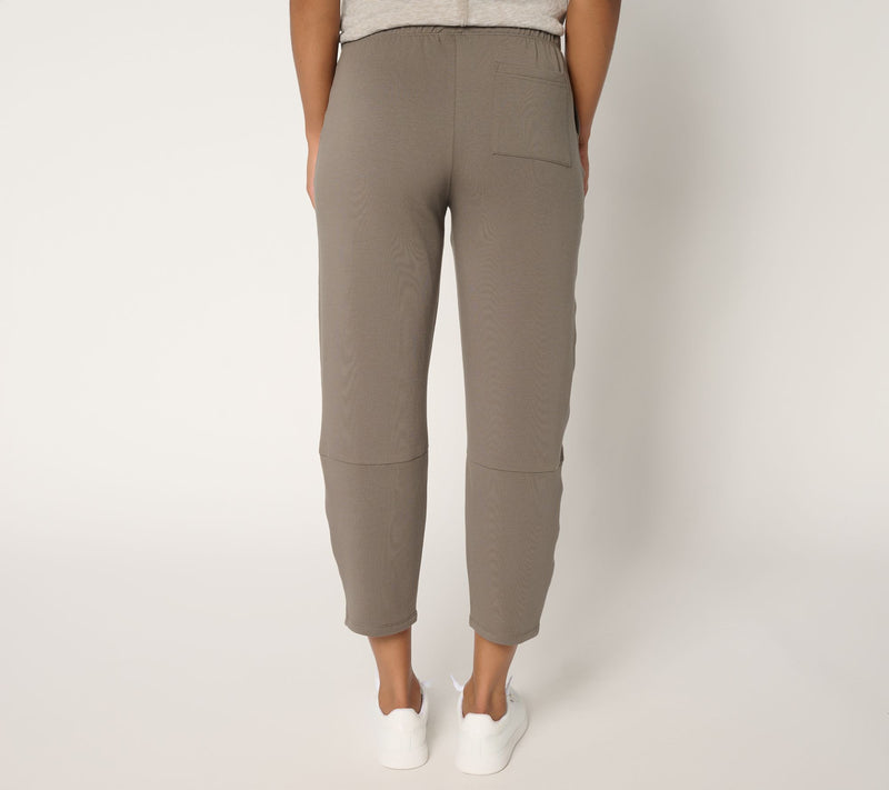 Barefoot Dreams Tall Malibu Collection Luxe Lounge Barrel Leg Pant — View 3