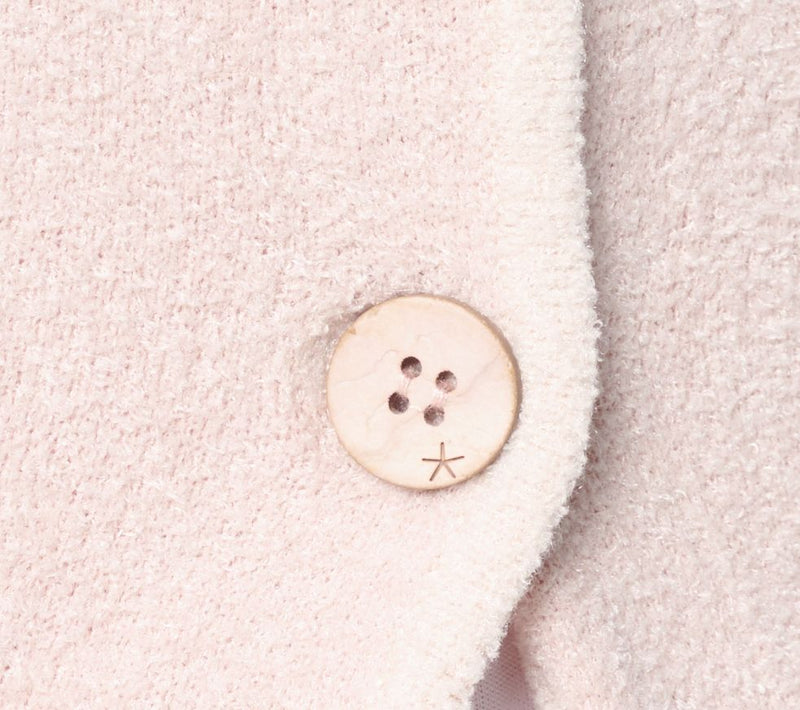 Barefoot Dreams CozyChic Ultra Lite Color Block Button Front Cardigan — View 9