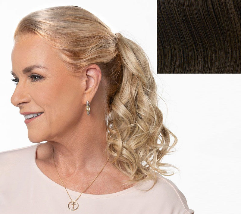 Toni Brattin Pony No-Clip Wavy Hairpiece — View 11