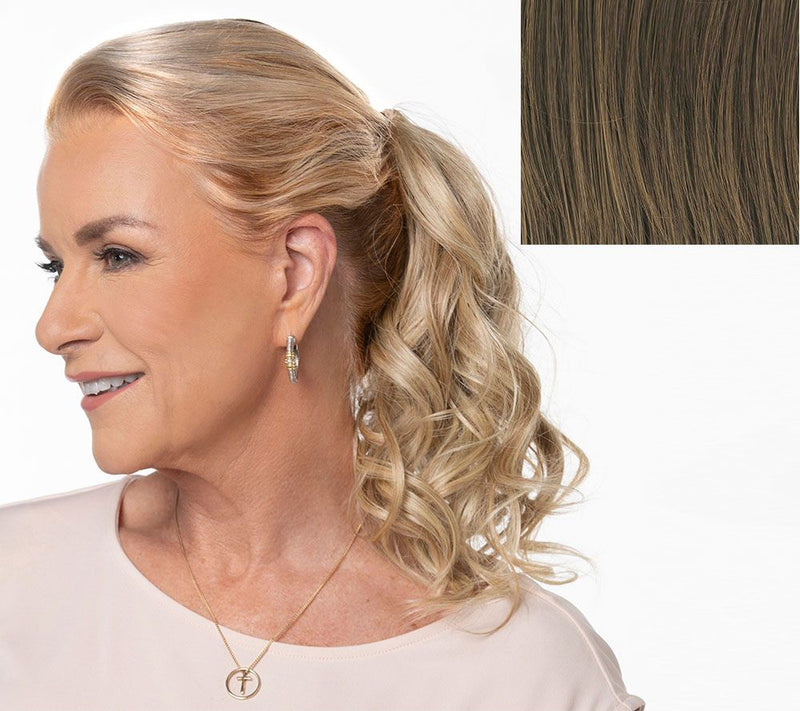 Toni Brattin Pony No-Clip Wavy Hairpiece — View 17