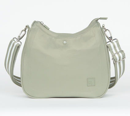 IHKWIP Side Stripe Saddle Crossbody Bag