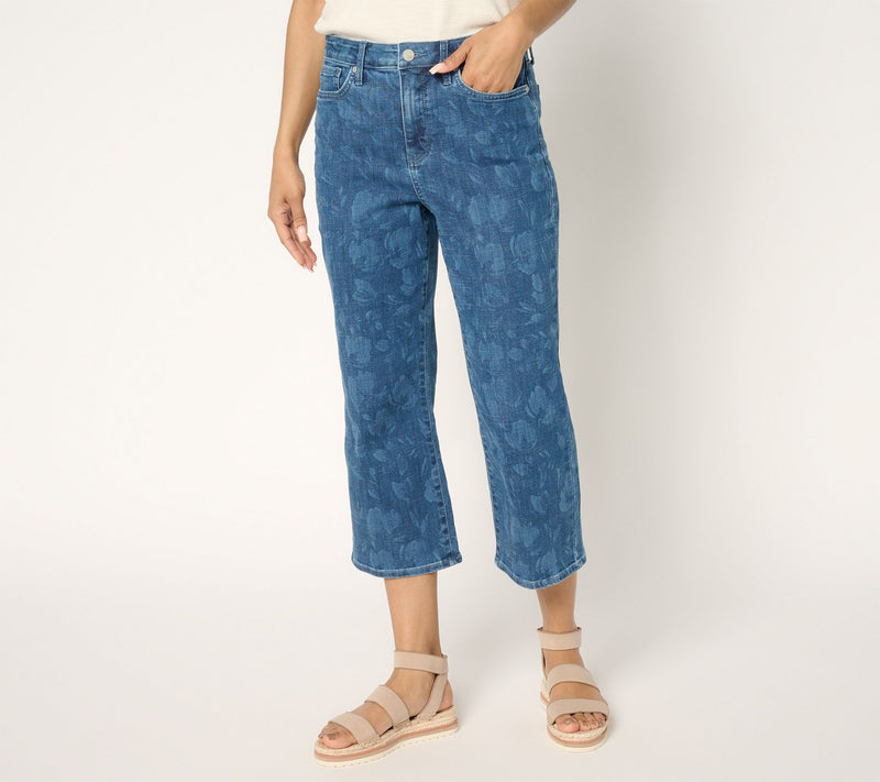 NYDJ Joni High Rise Relaxed Capri — View 14