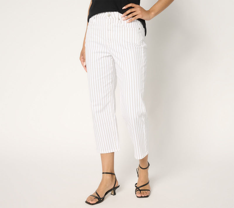 NYDJ Joni High Rise Relaxed Capri — View 16
