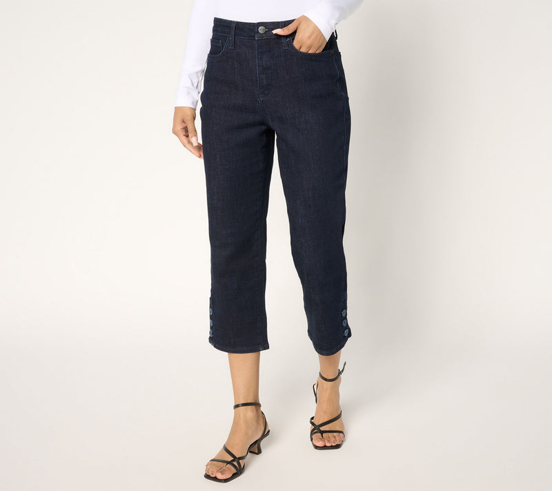 NYDJ Joni High Rise Relaxed Capri — View 17