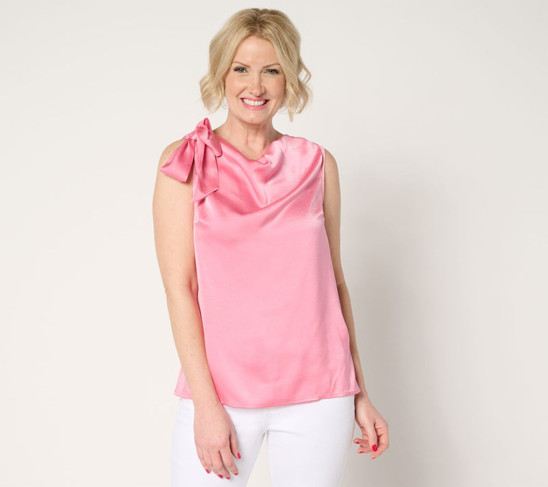 Me by Jennie Garth Barton Bow Blouse — View 14