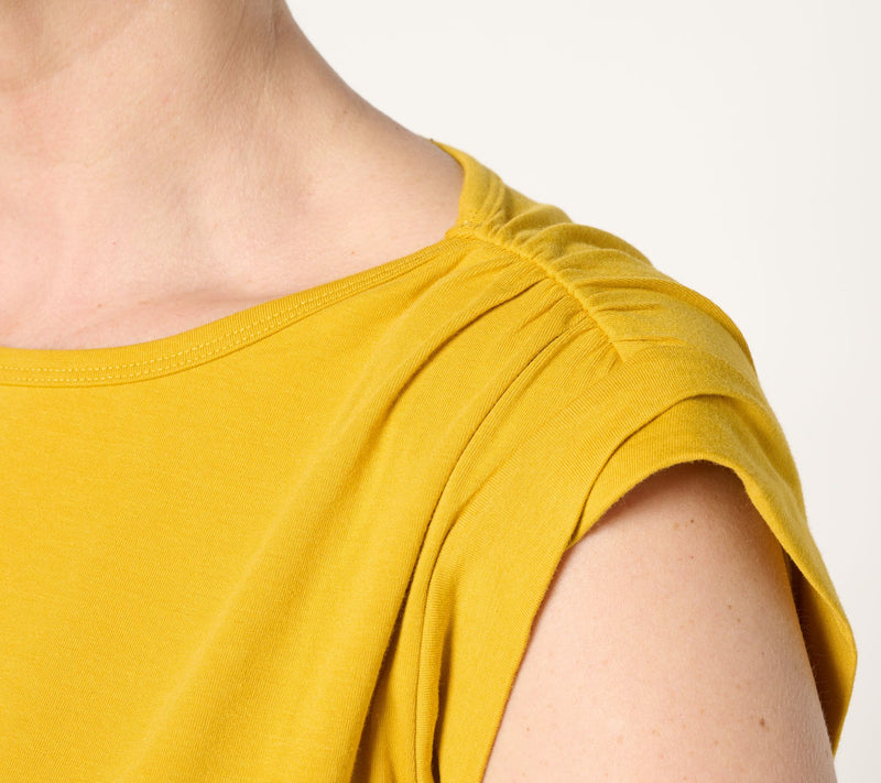 Me by Jennie Garth Paco Knit Top with Elastic Hem — View 6