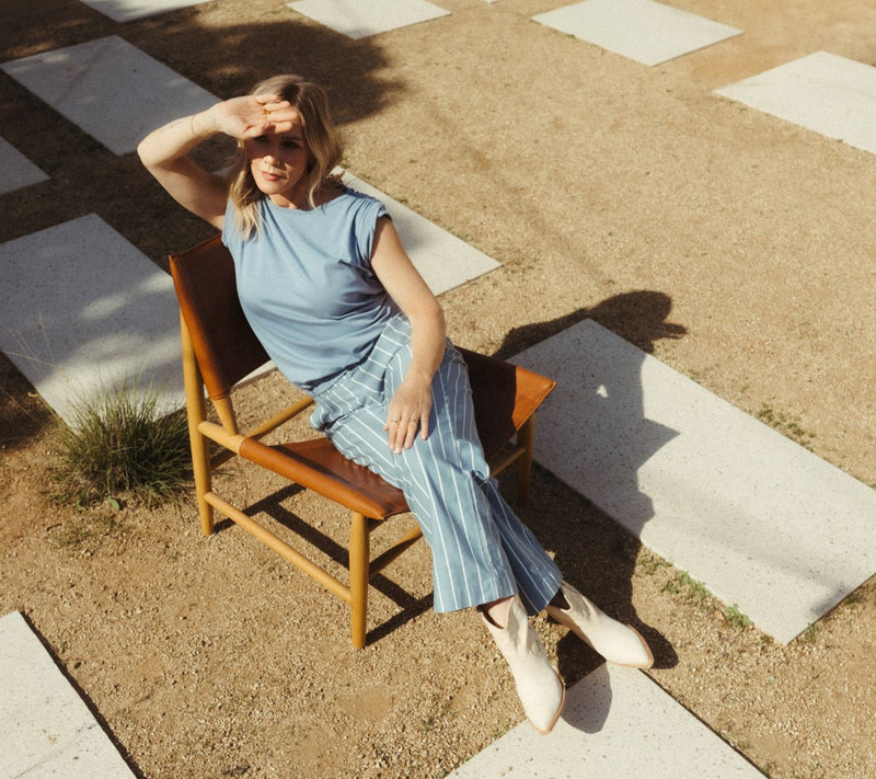 Me by Jennie Garth Paco Knit Top with Elastic Hem — View 7